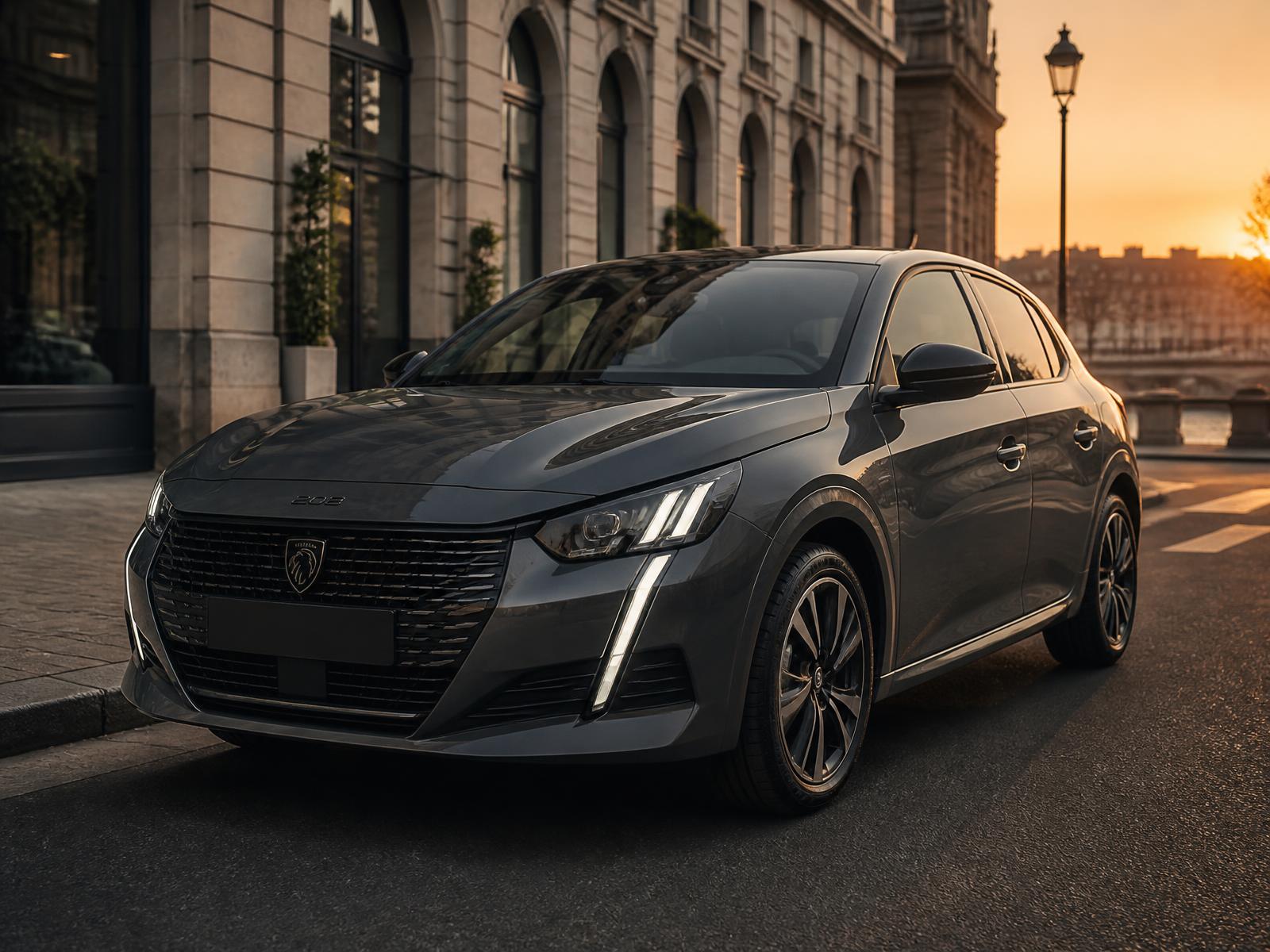 Véhicule moderne en ville — TF AUTOS